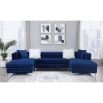 Ciabattoni Sectional Sectionals Blue 13