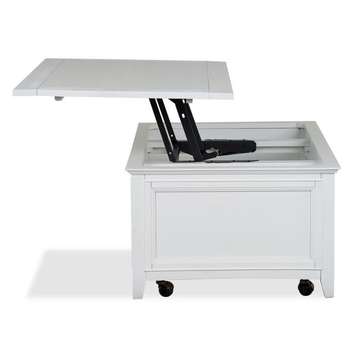 Heron T4400-50 Lift Top Storage Cocktail Table w/Casters - Image 11