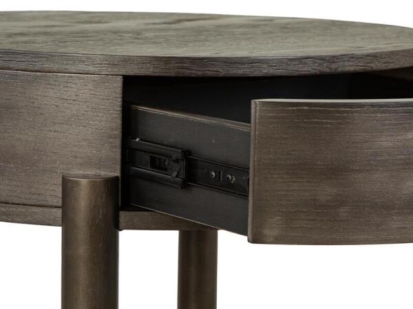 Hadleigh Black Round End Table - Image 16