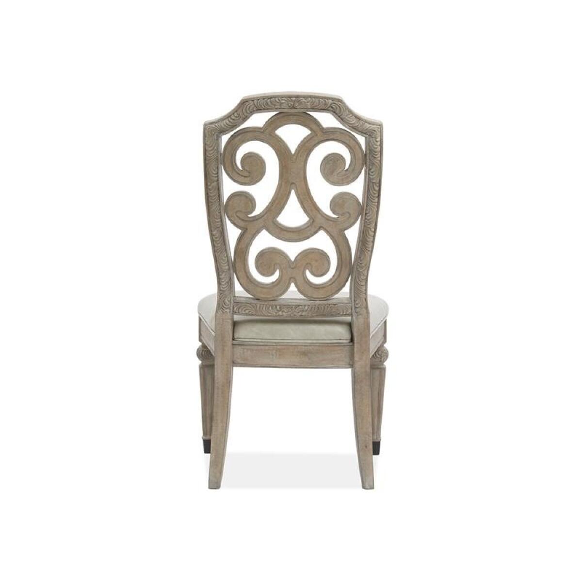 Marisol D5132-62 Side Chair w/Upholstered Seat (2/ctn) - Image 5