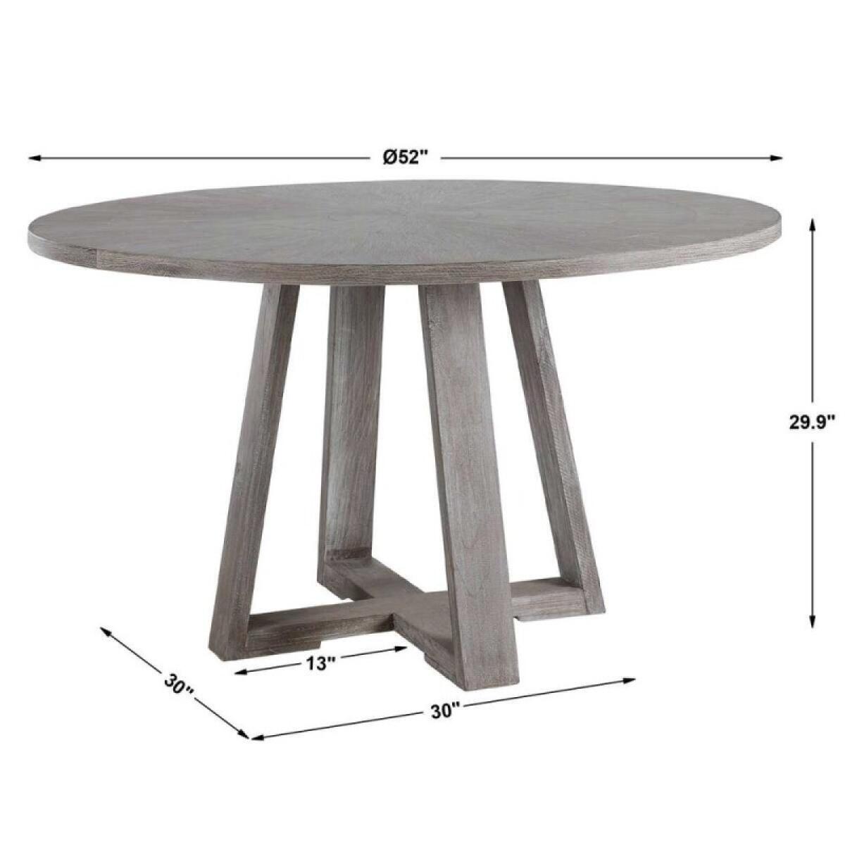 Gidran Dining Table, Gray, 2 Cartons - Image 11