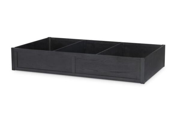 Trundle Storage Drawer Black Finish Bed Parts Bed Parts