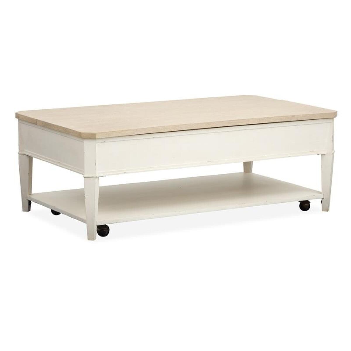 Echo Isles Lift Top Storage Cocktail Table w/Casters - Image 13