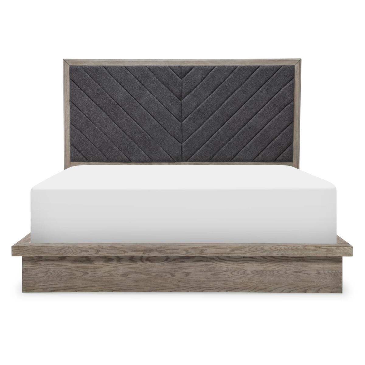 Complete Upholstered Bed King 6/6 - Image 4