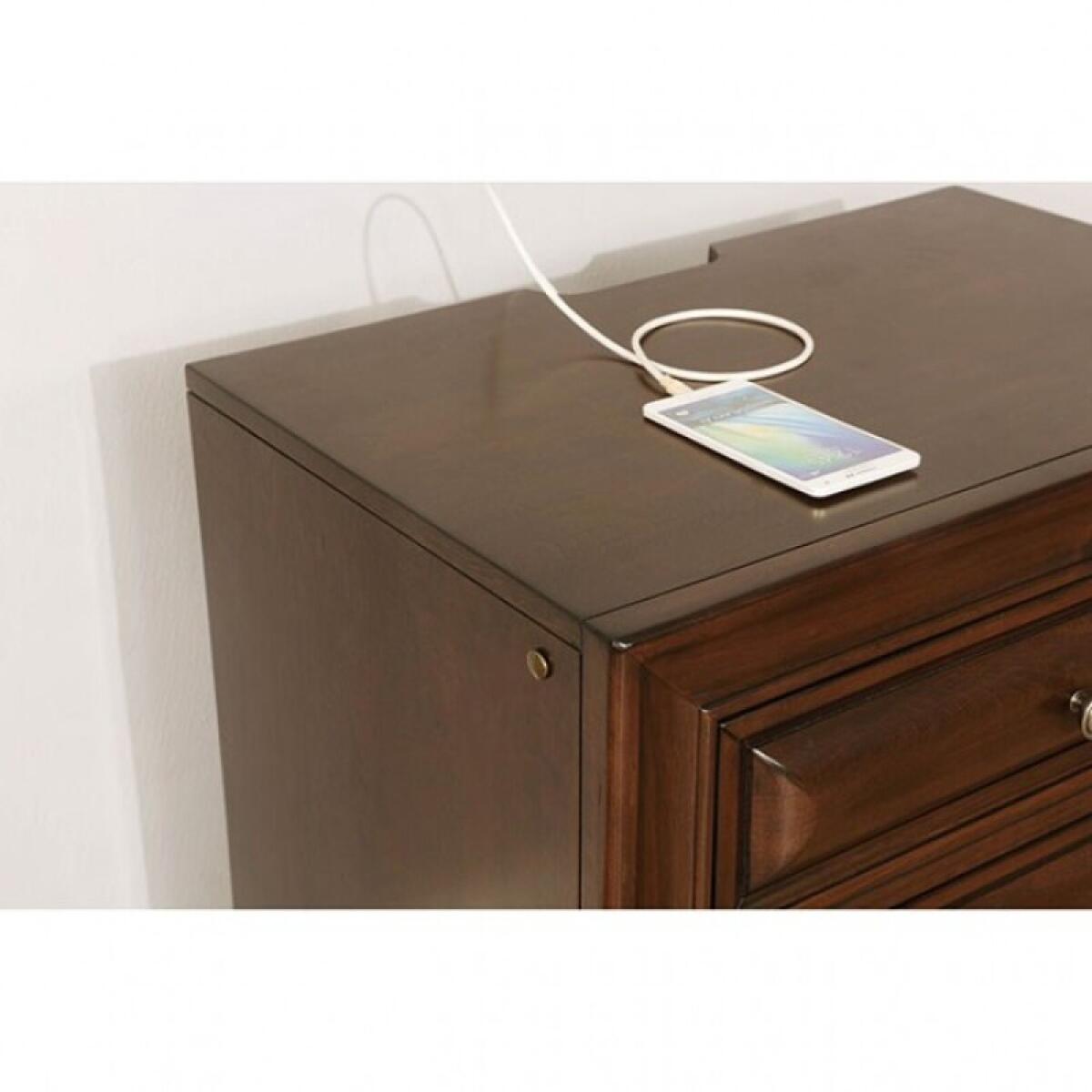 Brandt Night Stand Nightstands Brown 5