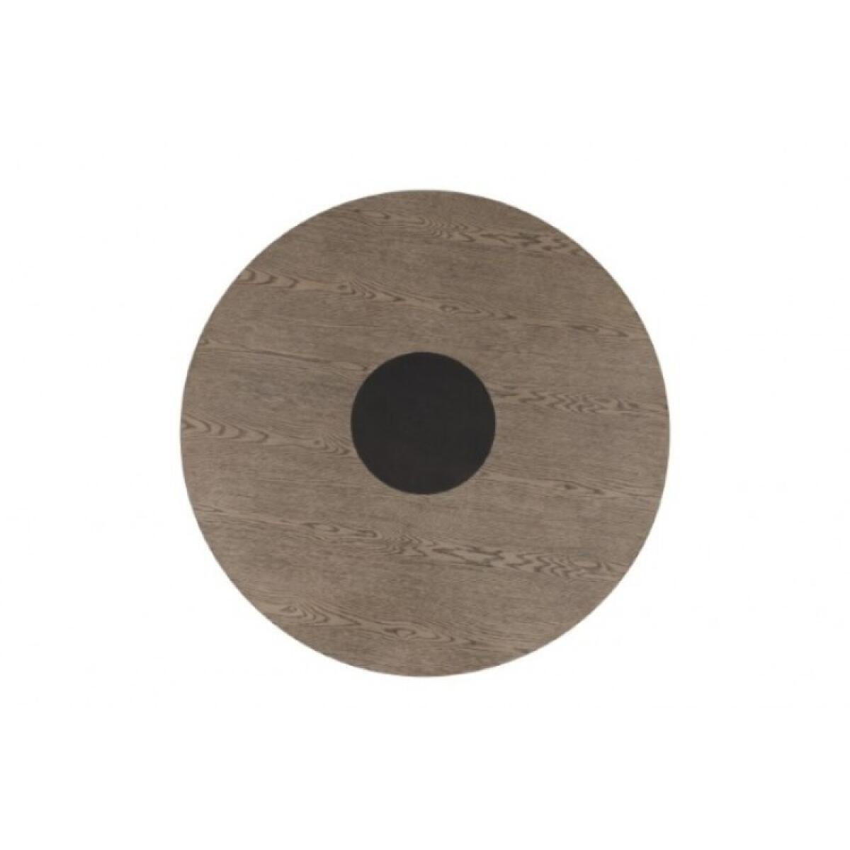 Broager 5 Pc Dining Table Set (White Caster Chairs) Dining Sets Brown 7