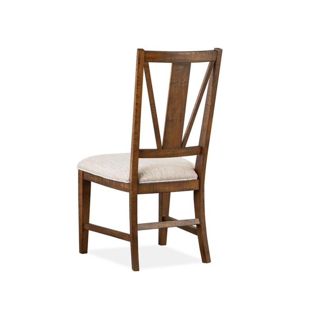 Bay Creek Dining Side Chair w/Upholstered Seat (2/ctn) Chairs & Benches Brown 10