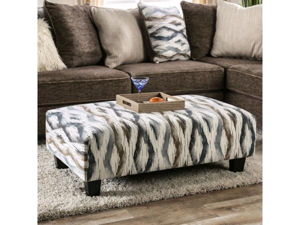 Kempston Ottoman Ottomans & Poufs Cream