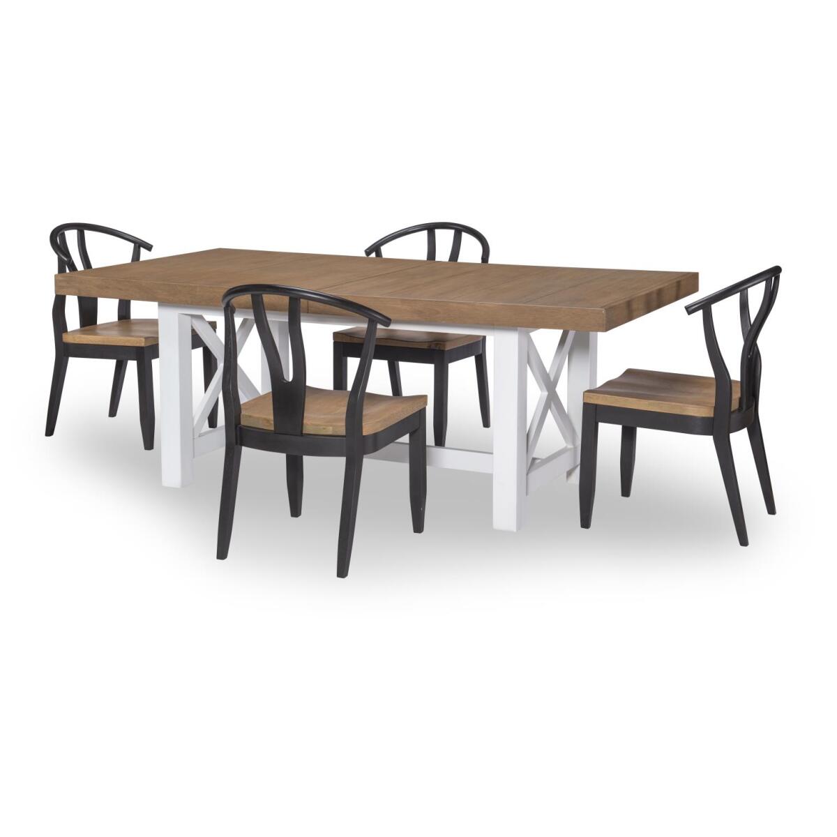 Wishbone Back Side Chair Black Chairs & Benches Black 10