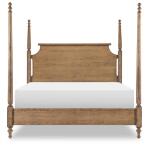 Complete High/low Poster Bed 6/6 King Beds Barnwood Oak 24
