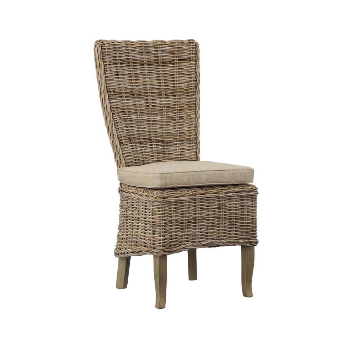 Woven Kubu Highback Side Chair - Image 2