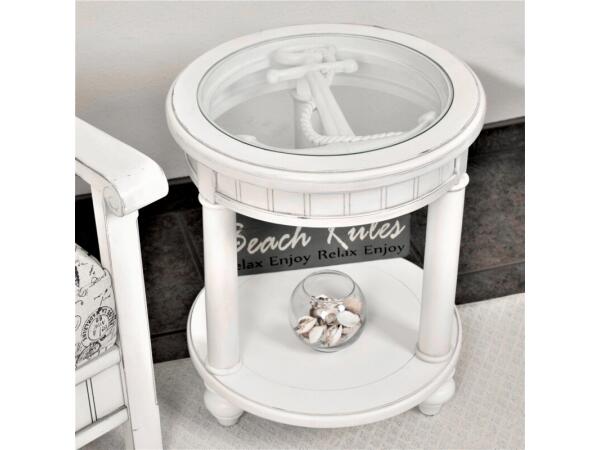 Monaco Anchor Insert End tables End Tables