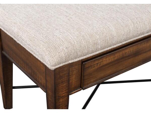Bay D4398-68 Bench w/Upholstered Seat - Image 10