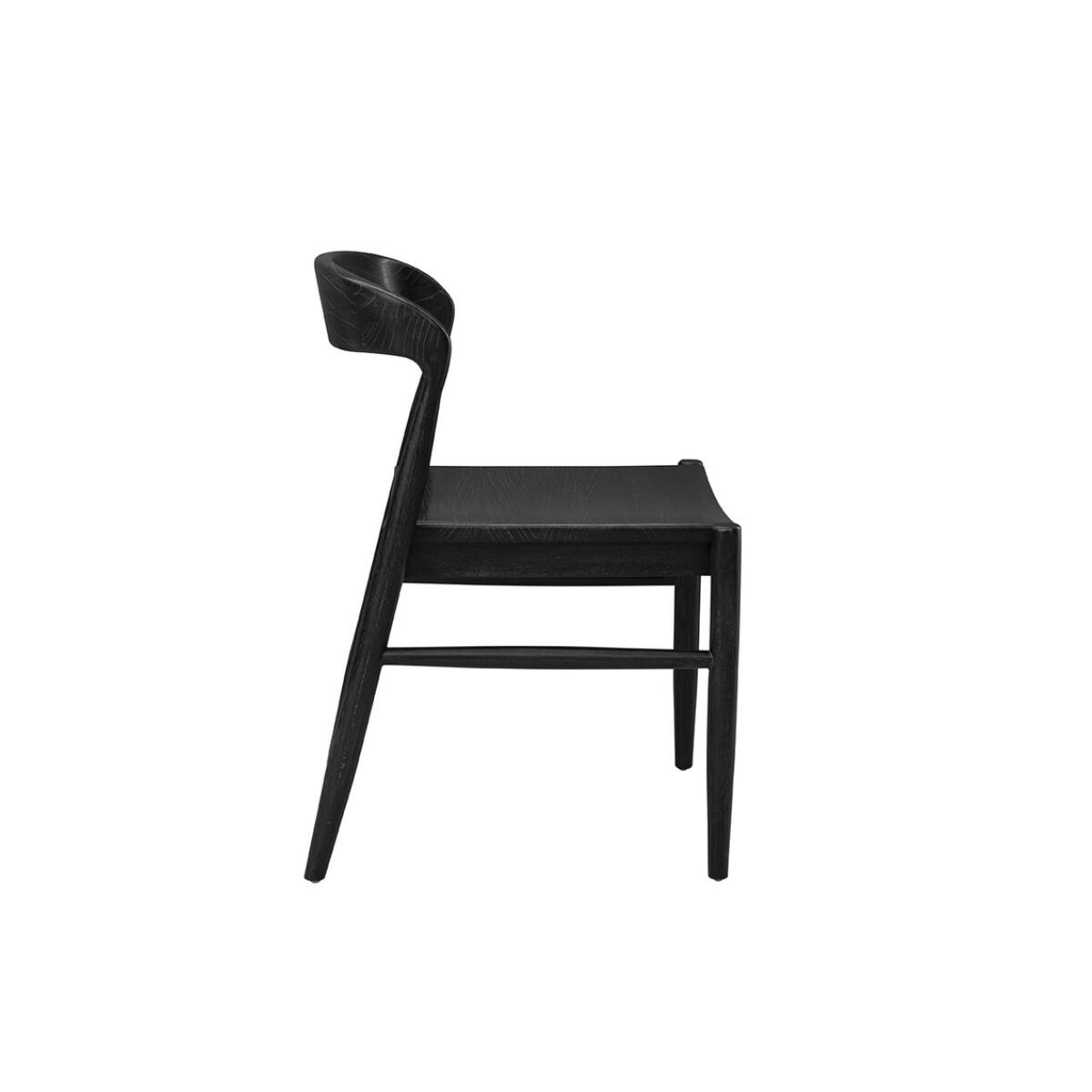 Black Townsend Side Chair - Image 4
