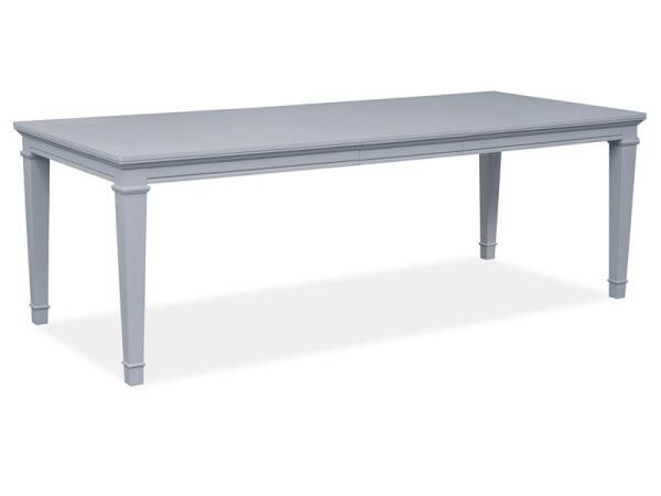 Charleston Rectangular Dining Table - Grey - Image 3