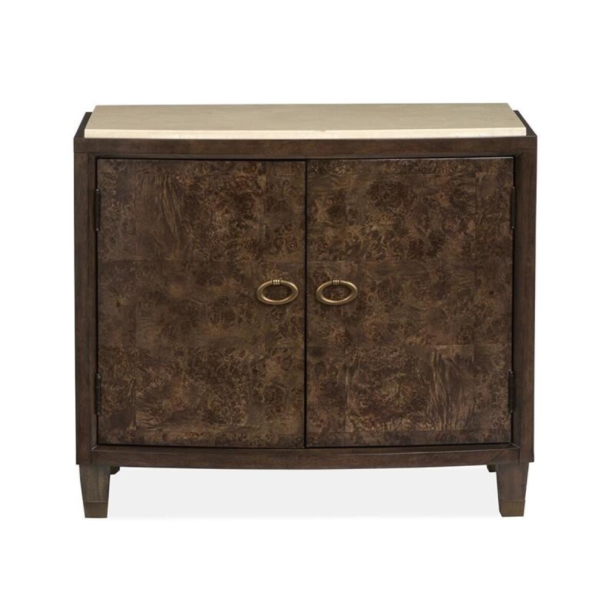Rowan Door Nightstand Nightstands Brown 4