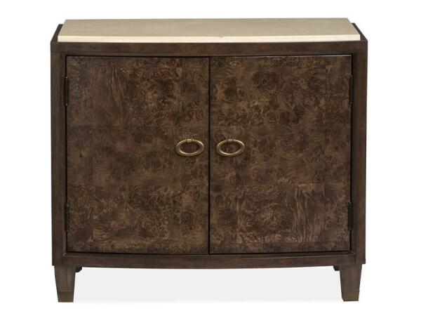Rowan Door Nightstand Nightstands Brown