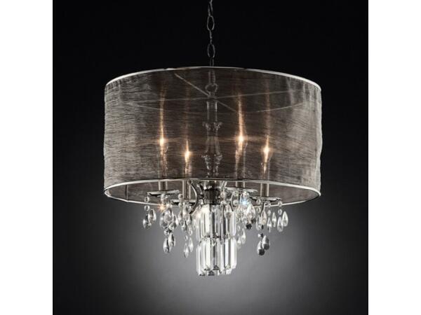 Gina Ceiling Lamp Lighting Chrome/Black