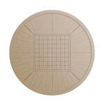 Lyon Game Table Dining Tables Black/Natural/Brown 18