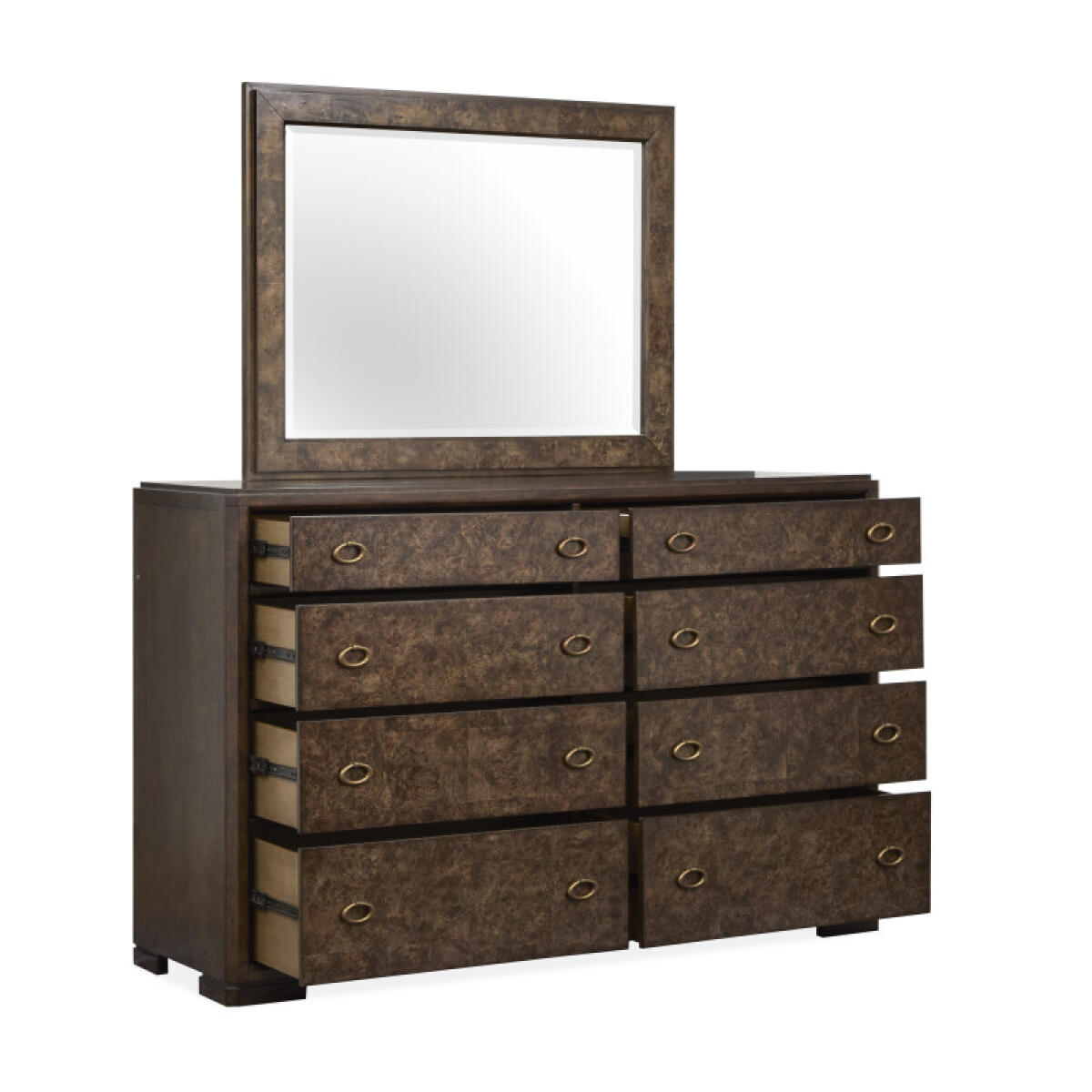 Rowan B5769-2040 Drawer Dresser with Landscape Mirror - Image 2