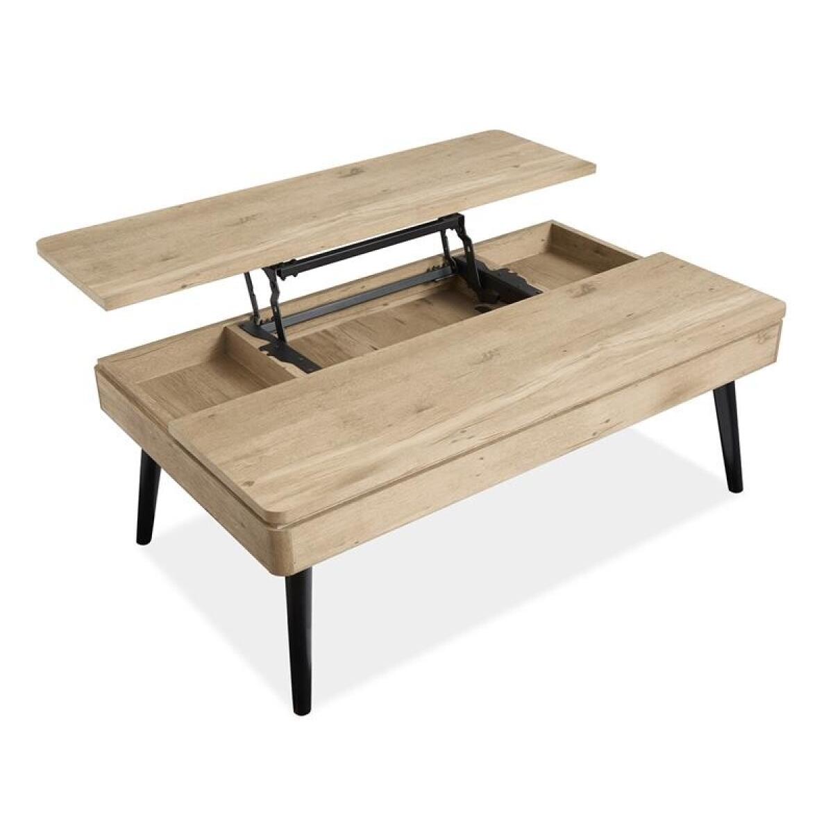 Fletcher T5864-50 Lift Top Storage Cocktail Table - Image 3