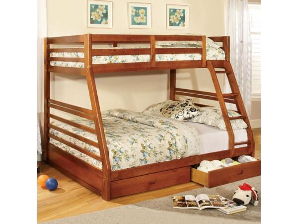 California Bunk Bed Youth Beds Brown