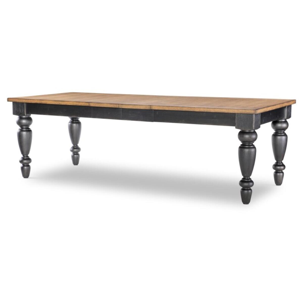 Chimney Leg Table Dining Tables Barnwood Oak And Kettle Black 6