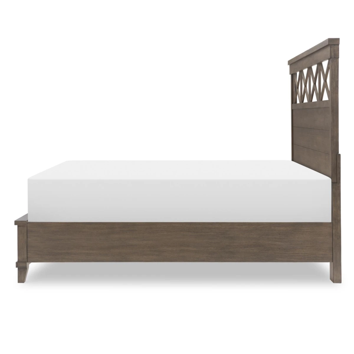 Complete Panel Bed W Storage Footboard Queen 5/0 - Image 4
