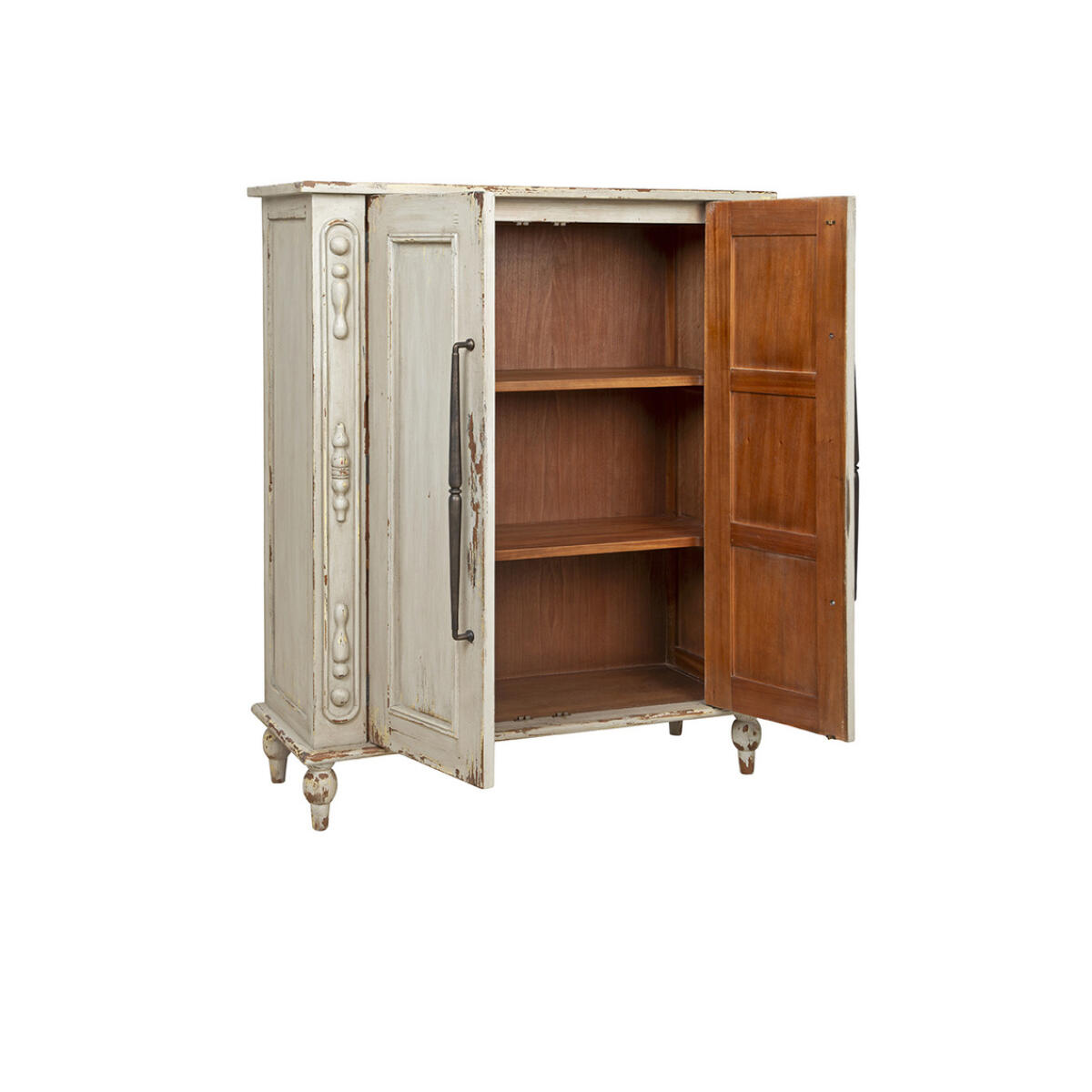 Distressed Bijou Hall Cabinet Accent Furniture Accent Furniture 5