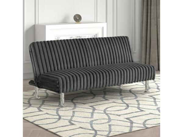 Hinwil Futon Sofa Bed Sleeper Sofas Charcoal