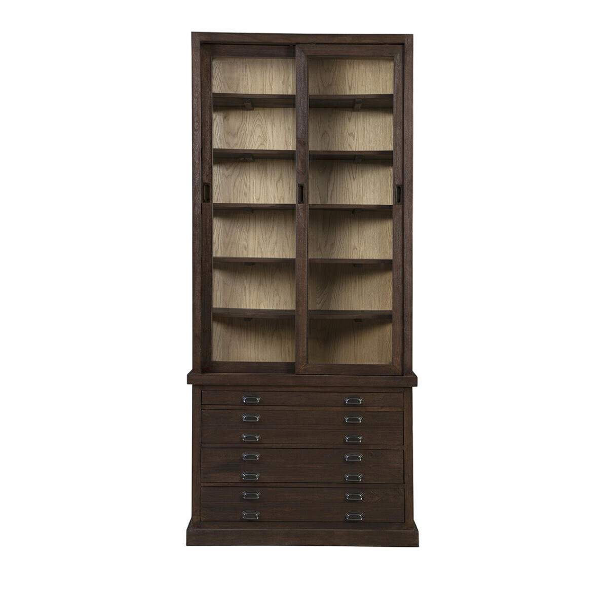 Brown Single Balmoral Cabinet - Image 3