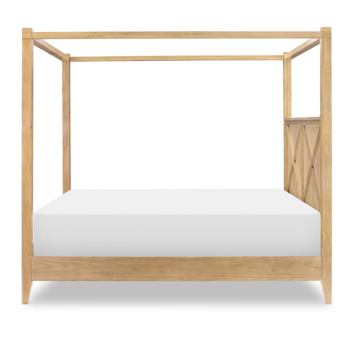 Complete Canopy Bed King 6/6 - Image 4