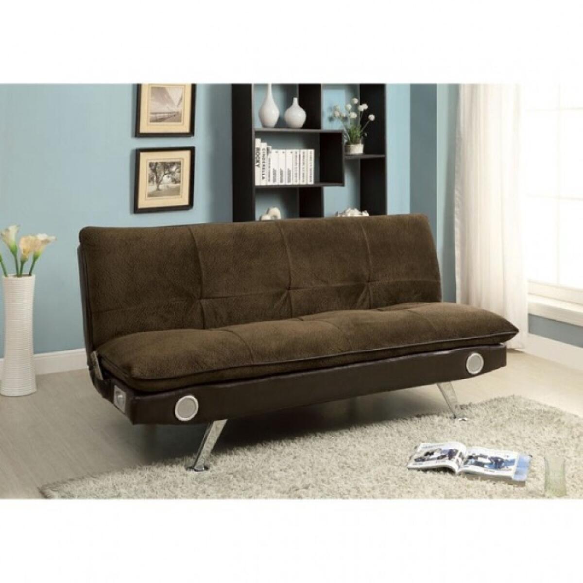 Gallagher Futon Sofa Sleeper Sofas Brown 5