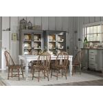 Windsor Side Chair V Shape Chairs & Benches Barnwood Oak 15