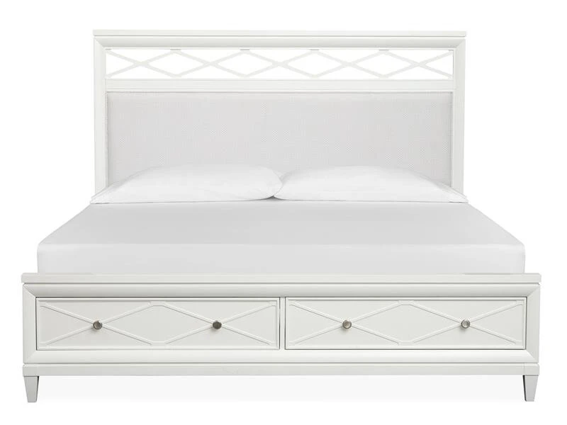 175d10c67b0862e1a0648ab61c20f13d Springhouse B5993-55SF Wood Queen Panel Bed Storage Footboard KD - Image 1