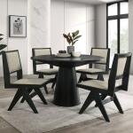 Guisborough 7 Pc Dining Table Set Dining Sets Brown 2