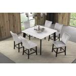 Sabro 5 Pc Dining Table Set Dining Sets Black 13