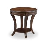 Winslet Round Accent Table End tables Brown