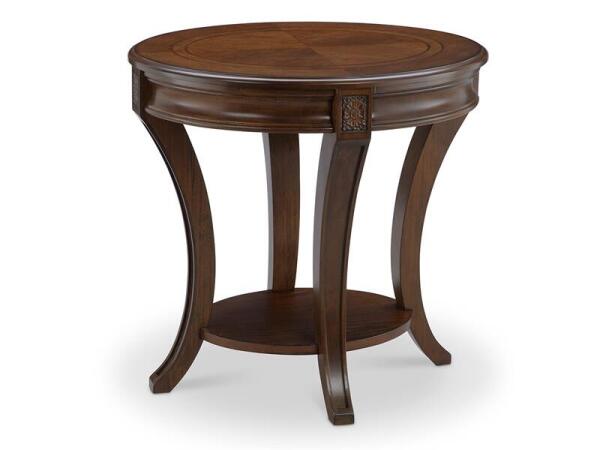 Winslet Oval End Table End tables Brown