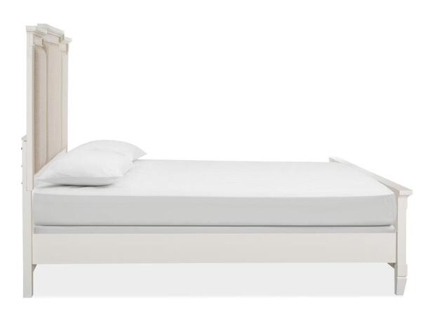 Willowbrook Complete King Panel Bed w/Upholstered Headboard Beds Beds 10