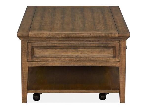 Bay Creek Rectangular Cocktail Table w/Casters - Image 9