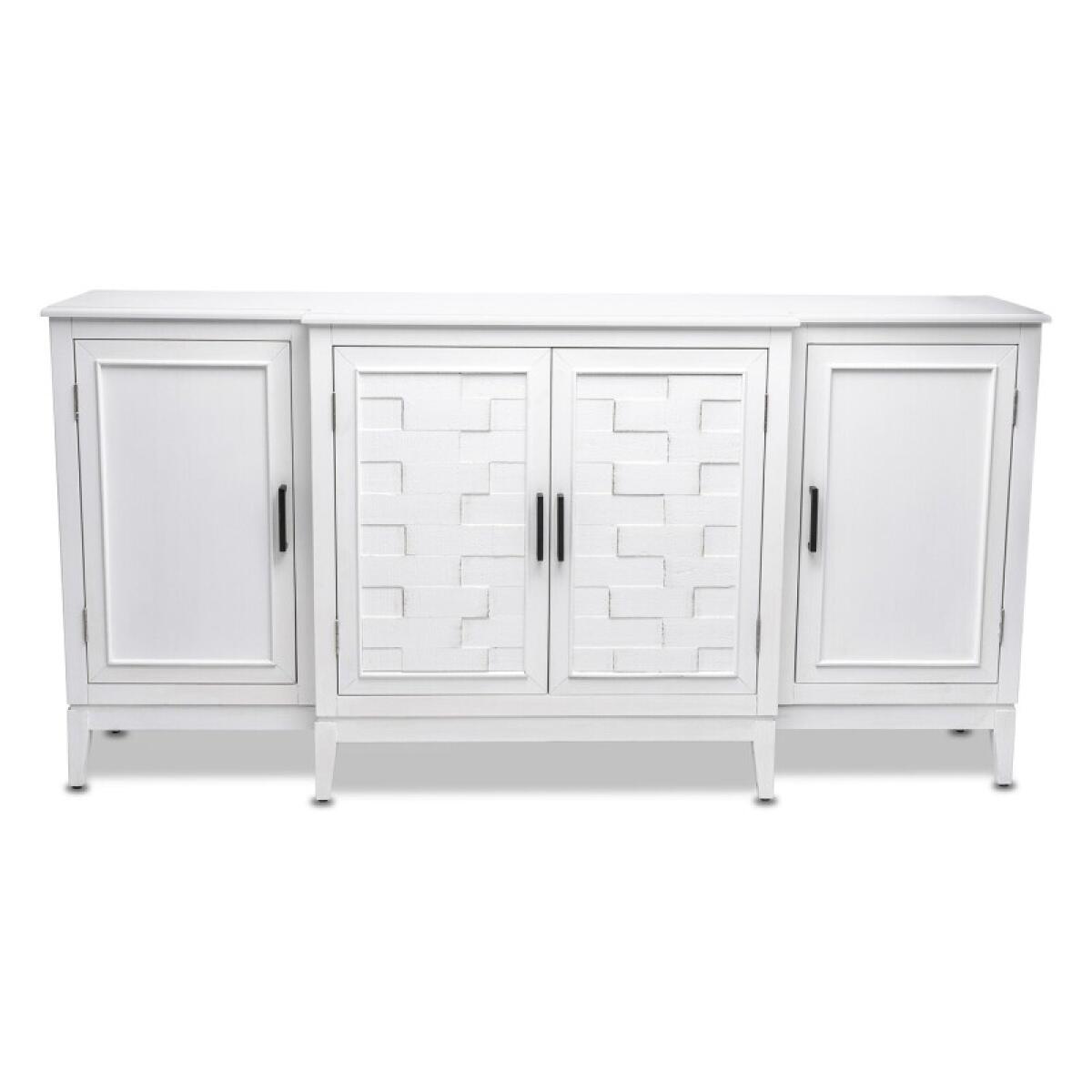 Siesta Key 4-door Credenza Entertainment Stands Entertainment Stands 5