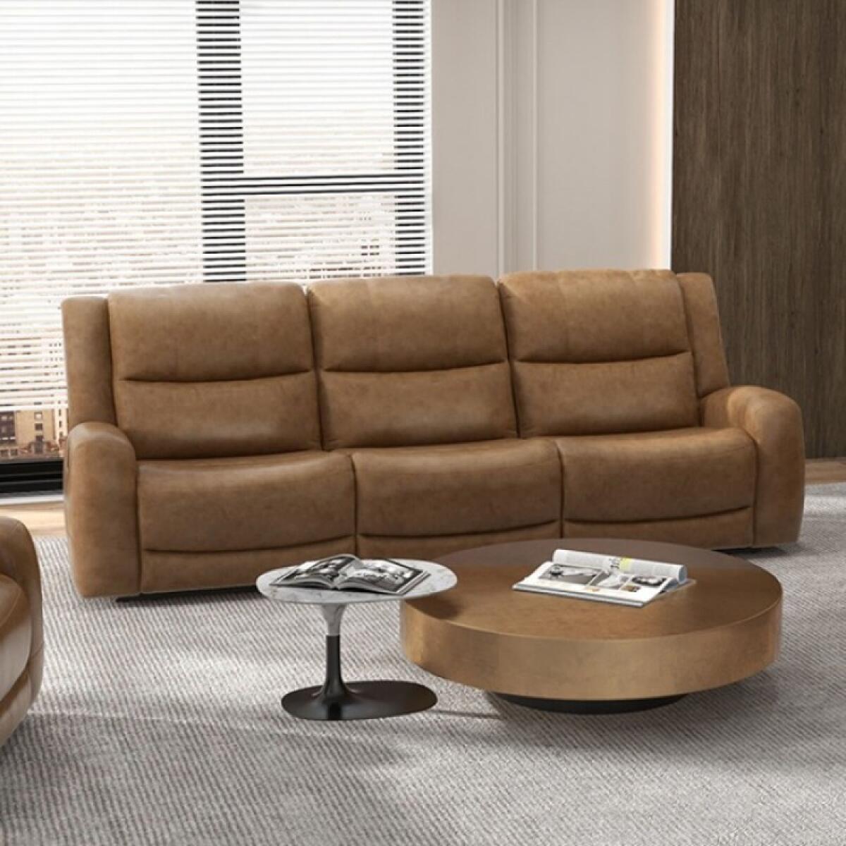Leolinus Manual Recliner Sofa - Image 2