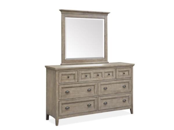 Paxton Place Landscape Mirror Bedroom Mirrors Brown 16
