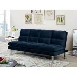 Saratoga Futon Sofa Sleeper Sofas Blue 12