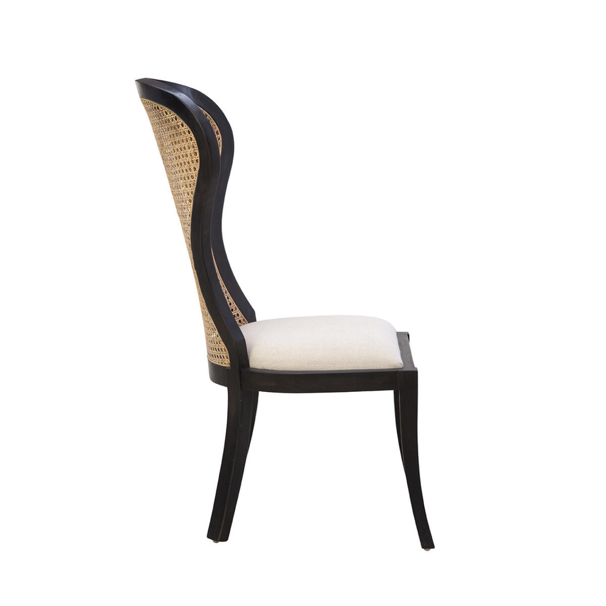 Black Adrina Side Chair - Image 4