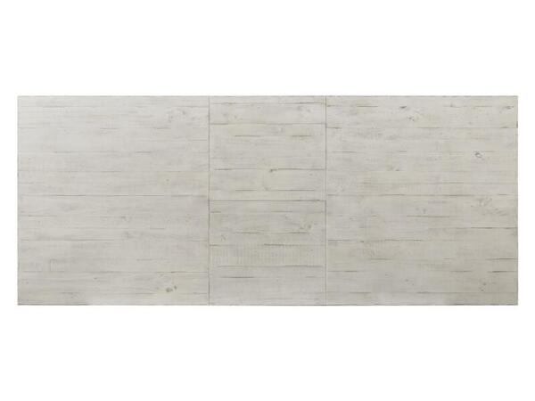 Bronwyn Rectangular Counter Height Table Dining Tables Alabaster, Toasted Nutmeg, Antique Brass w/Pewter Overlay, Baja Natural Fabric 25