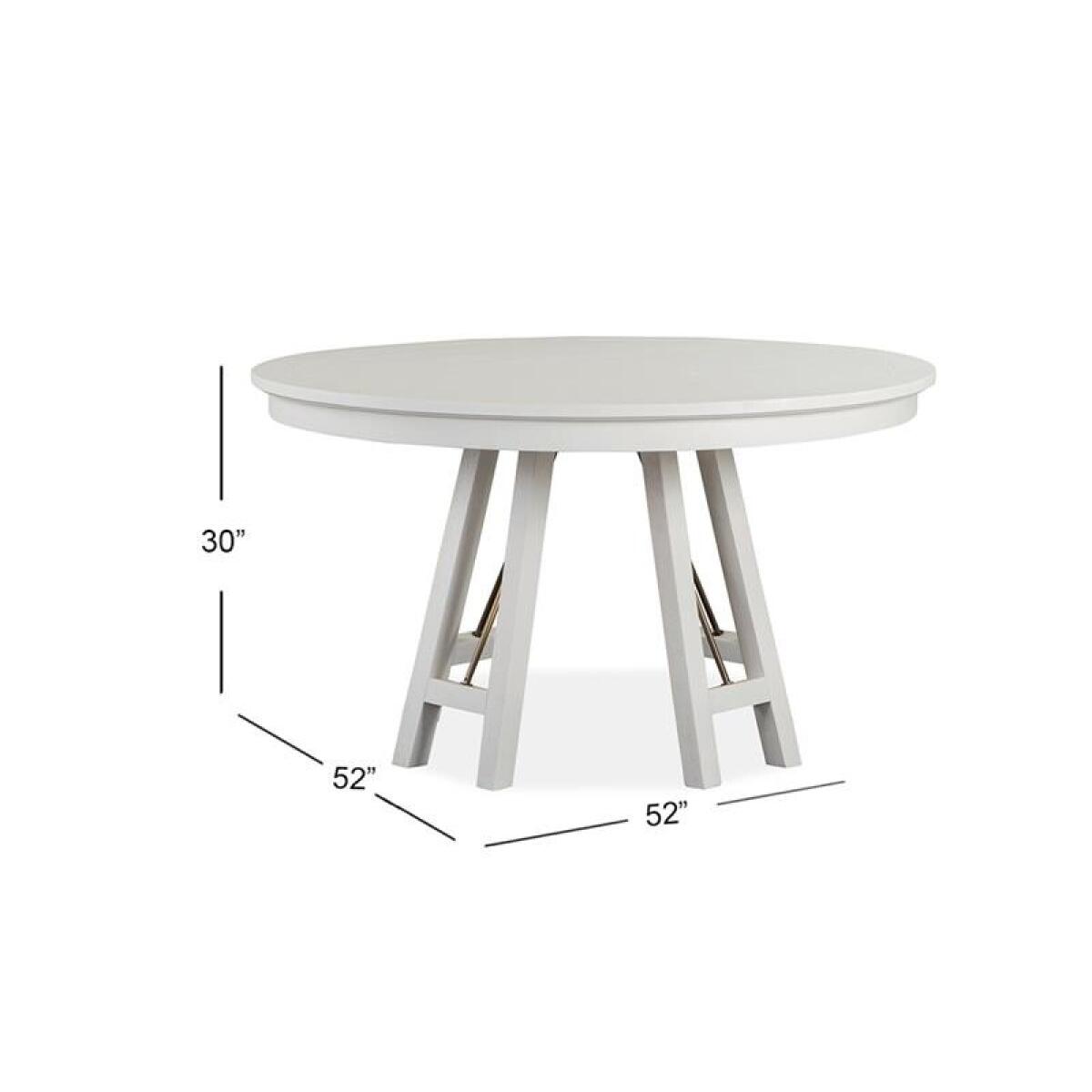 Heron D4400-27 52" Round Dining Table - Image 3