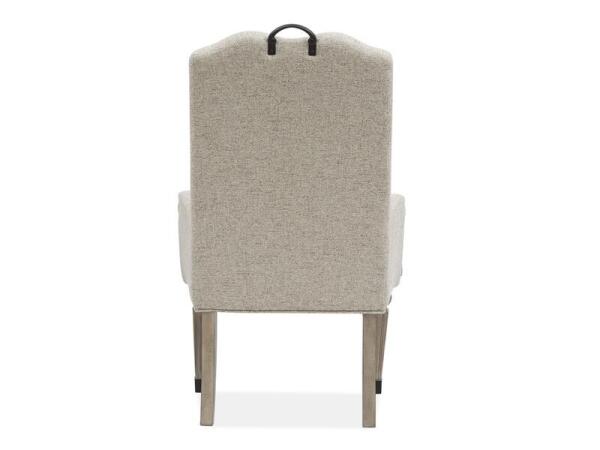 Marisol Upholstered Host Arm Chair (2/ctn) - Image 4
