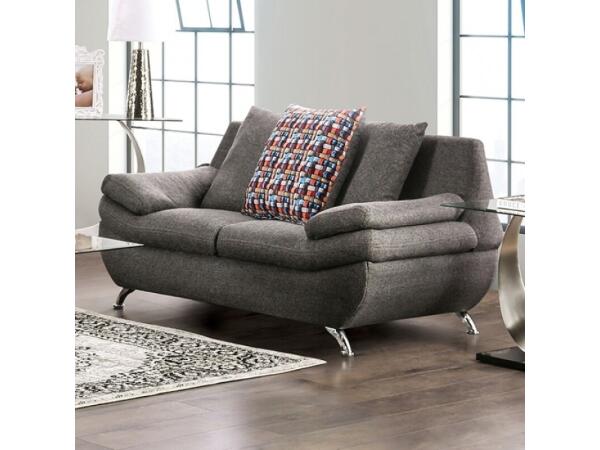 Sarnen Loveseat Loveseats Dark Gray